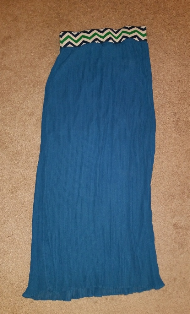 Floor length skirt